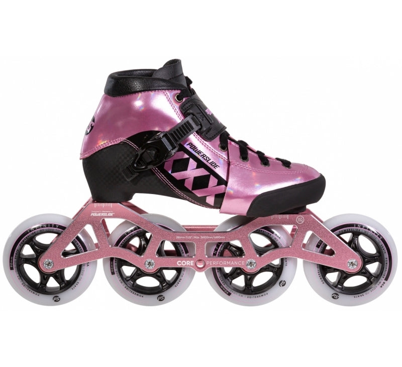 Powerslide 3X Pink, justerbare