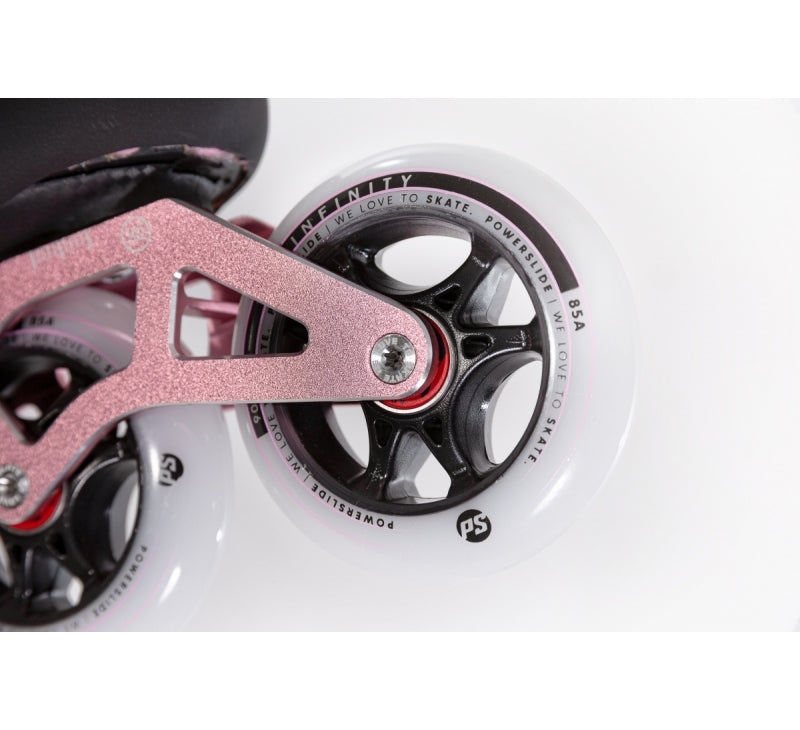 Powerslide 3X Pink, justerbare